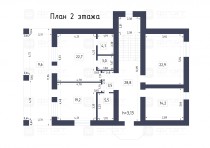 Продажа Продается отличный дом в элитном поселке!!! — планировка 2