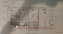 Продажа 4-комн. квартира, 60 м², 3/5 этаж — планировка 1
