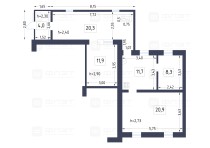 Продажа Дом недорого — планировка 2