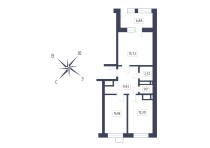 Продажа 2-комн. квартира, 60 м², 9/9 этаж — фото 12
