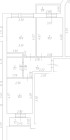 Продажа 2-комн. квартира, 53 м², 6/6 этаж — планировка 1