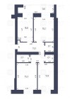 Продажа 3-комн. квартира, 73 м², 1/10 этаж — планировка 1