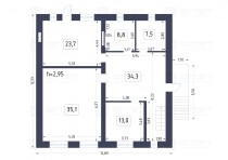 Продажа Дом 360 кв.м. в Салмачах !!! — планировка 2