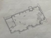 Продажа 1-комн. квартира, 53 м², 17/26 этаж — планировка 1