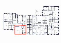 Продажа 2-комн. квартира, 71 м², 3/4 этаж — планировка 2