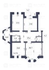Продажа 3-комн. квартира, 126 м², 2/4 этаж — планировка 1