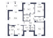 Продажа Дома в Травкино по семейки — планировка 2