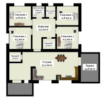 Продажа Дом мечты: 152м², 4 спальни, 10 соток, терраса! — фото 7