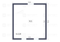 Продажа дом 175 м², участок 15 сот. — планировка 2