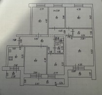Продажа 6-комн. квартира, 116 м², 7/10 этаж — планировка 1