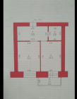 Продажа 1-комн. квартира, 43 м², 12/16 этаж — планировка 1