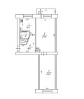 Продажа 2-комн. квартира, 46 м², 4/5 этаж — планировка 1