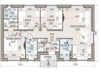 Продажа ДОМ с ремонтом 100 кв м/ ИПОТЕКА — планировка 1