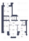 Продажа 3-комн. квартира, 89 м², 2/9 этаж — планировка 1
