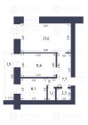 Продажа 2-комн. квартира, 53 м², 6/9 этаж — планировка 1