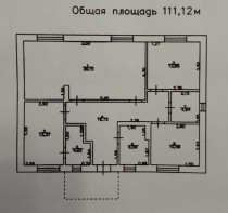 Продажа Дом в Лаишевском районе РТ рядом с рекой — планировка 1