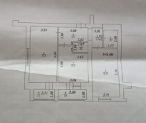 Продажа 2-комн. квартира, 57 м², 6/7 этаж — планировка 1