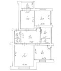 Продажа 3-комн. квартира, 93 м², 5/5 этаж — планировка 1