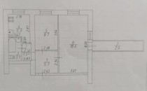 Продажа 2-комн. квартира, 44 м², 2/9 этаж — планировка 1