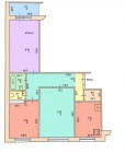 Продажа 3-комн. квартира, 68 м², 2/9 этаж — планировка 1