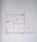 Продажа 1-комн. квартира, 41 м², 15/18 этаж — планировка 1