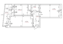 Продажа 3-комн. квартира, 63 м², 11/13 этаж — планировка 1