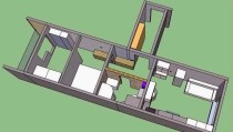 Продажа 1-комн. квартира, 44 м², 15/17 этаж — планировка 2