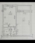 Продажа 1-комн. квартира, 39 м², 3/10 этаж — планировка 1