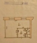 Продажа 1-комн. квартира, 25 м², 3/5 этаж — планировка 1