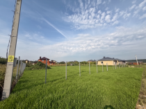 Продажа Ровный квадратный участок 10 соток с забором — фото 1