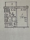 Продажа 1-комн. квартира, 33 м², 5/10 этаж — планировка 1