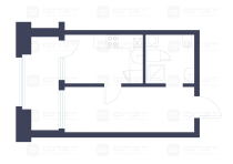 Продажа студия, 1-комн. квартира, 31 м², 2/8 этаж — фото 21