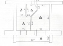 Продажа 1-комн. квартира, 31 м², 8/10 этаж — планировка 1