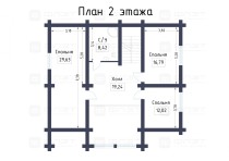 Продажа Дом в СНТ Заречье — планировка 2