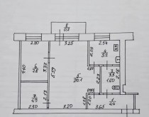 Продажа 2-комн. квартира, 47 м², 4/5 этаж — планировка 1