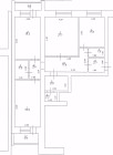 Продажа 3-комн. квартира, 104 м², 8/10 этаж — планировка 1