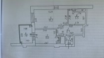 Продажа 1-комн. квартира, 43 м², 6/16 этаж — планировка 1