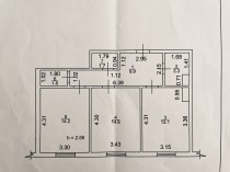 Продажа 2-комн. квартира, 59 м², 1/3 этаж — планировка 1
