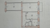 Продажа 3-комн. квартира, 59 м², 2/5 этаж — планировка 1