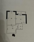 Продажа 1-комн. квартира, 49 м², 14/20 этаж — планировка 1