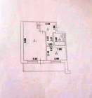 Продажа 1-комн. квартира, 35 м², 6/9 этаж — планировка 1