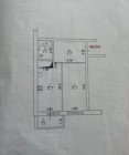 Продажа 1-комн. квартира, 45 м², 10/14 этаж — планировка 1