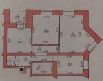 Продажа 3-комн. квартира, 93 м², 7/8 этаж — планировка 1