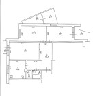 Продажа 3-комн. квартира, 82 м², 4/15 этаж — планировка 1
