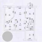 Продажа 3-комн. квартира, 75 м², 2/3 этаж — планировка 1