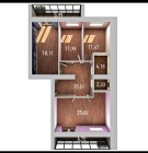Продажа 4-комн. квартира, 108 м², 9/10 этаж — планировка 1