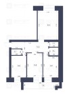 Продажа 3-комн. квартира, 89 м², 6/10 этаж — планировка 1